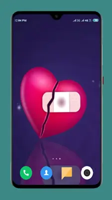 Broken Heart Wallpaper android App screenshot 6